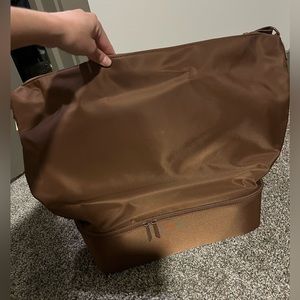 BEIS Brown Travel Tote